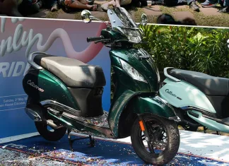 TVS Indonesia Rilis Warna Baru Callisto 125 : Emerald Green 💚