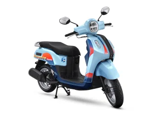 Vibe Skena Makin Pekat : Yamaha Rilis Fazzio Special Edition Sunset Blue dengan Sentuhan Retro Summer