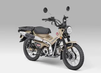 Akhirnnya Honda CT125 Warna Coklat Matte Resmi dirilis Oleh AHM
