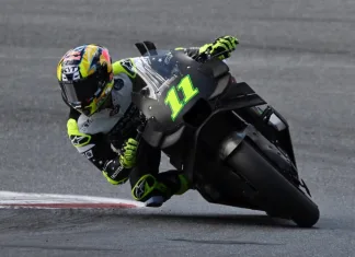 Diogo Moreira & Honda RC214V Tercepat Test MotoGP 850 cc Pirelli Austria