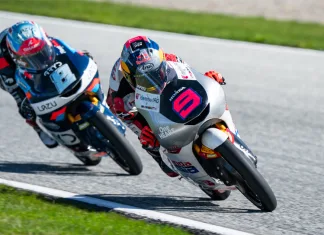 VEDA Merasa Tidak Agresif Ke Munoz di Race Moto3 Austria 2026