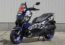Intip Grafis Spesial Yamaha NMAX Skuter Paddock MotoGP Motegi 2026