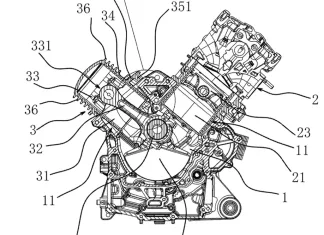 QJMotor Patenkan Mesin ‘V-Twin Rasa Single’: Pakai Piston Buntung Buat Balancer, Mirip Konsep Jadul Ducati Supermono!