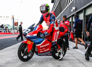 Kiandra Ramadhipa Hasil Moto3 Junior terbaik Pebalap AHM selama 11 tahun terakhir